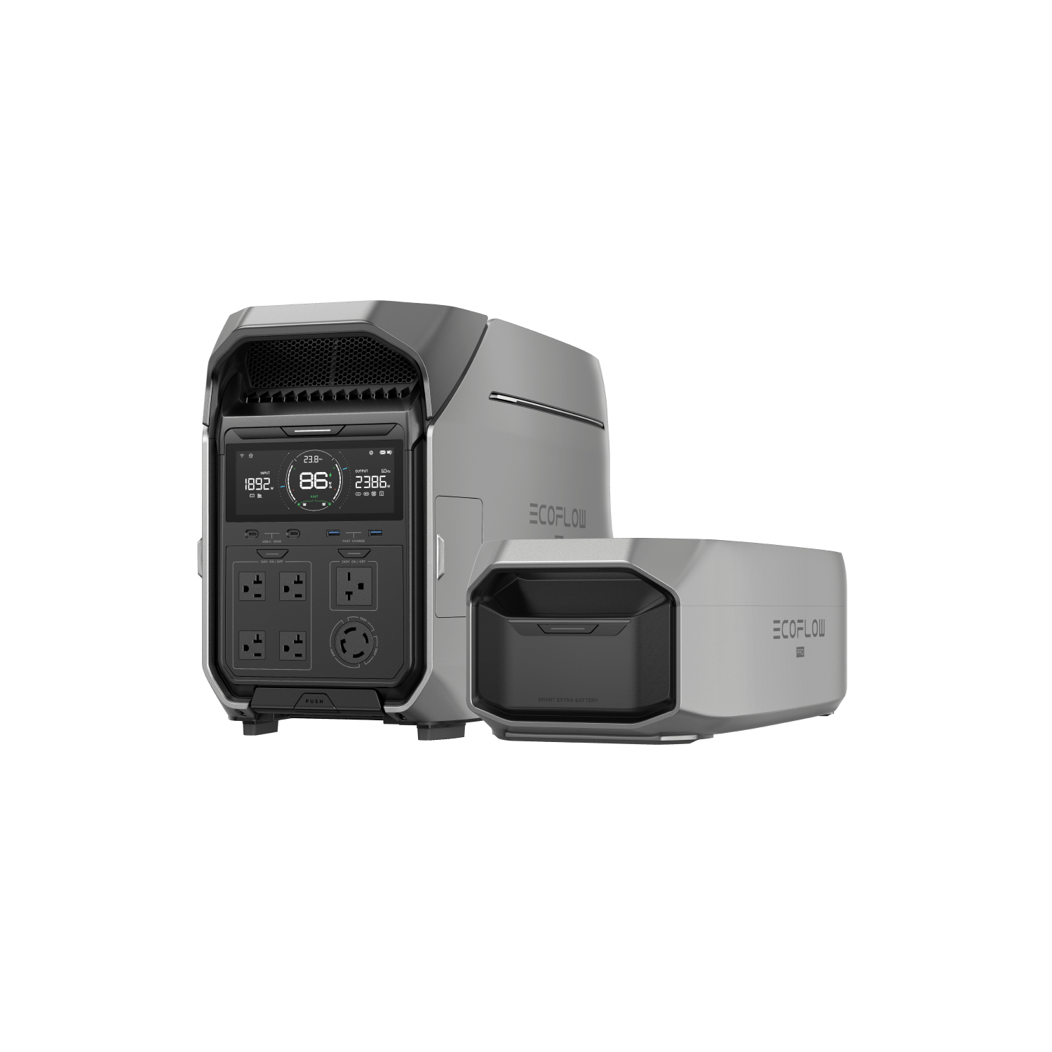 Load image into Gallery viewer, EcoFlow DELTA Pro 3 + DELTA Pro 3 Extra Battery EcoFlow DELTA Pro 3 Extra Battery