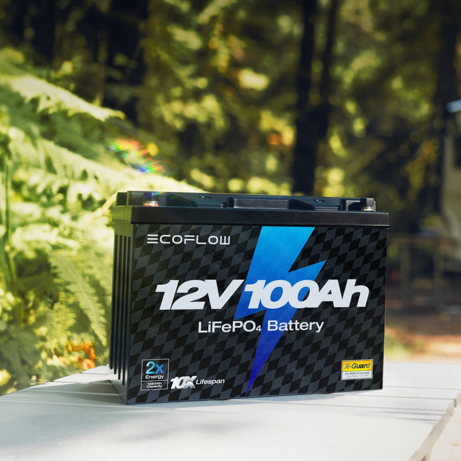 Load image into Gallery viewer, EcoFlow EcoFlow Lithium 12V 100Ah Deep Cycle LiFePO4 Battery