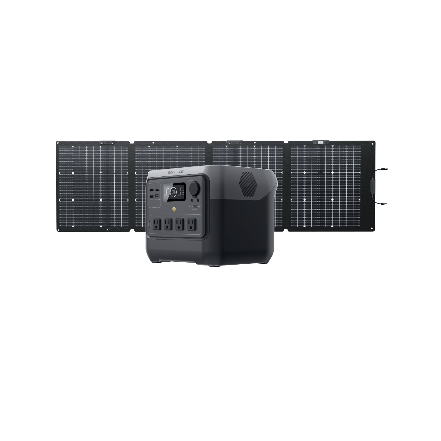 Load image into Gallery viewer, EcoFlow River 2 Pro +160W EcoFlow RIVER 2 Pro Solar Generator (PV160W)