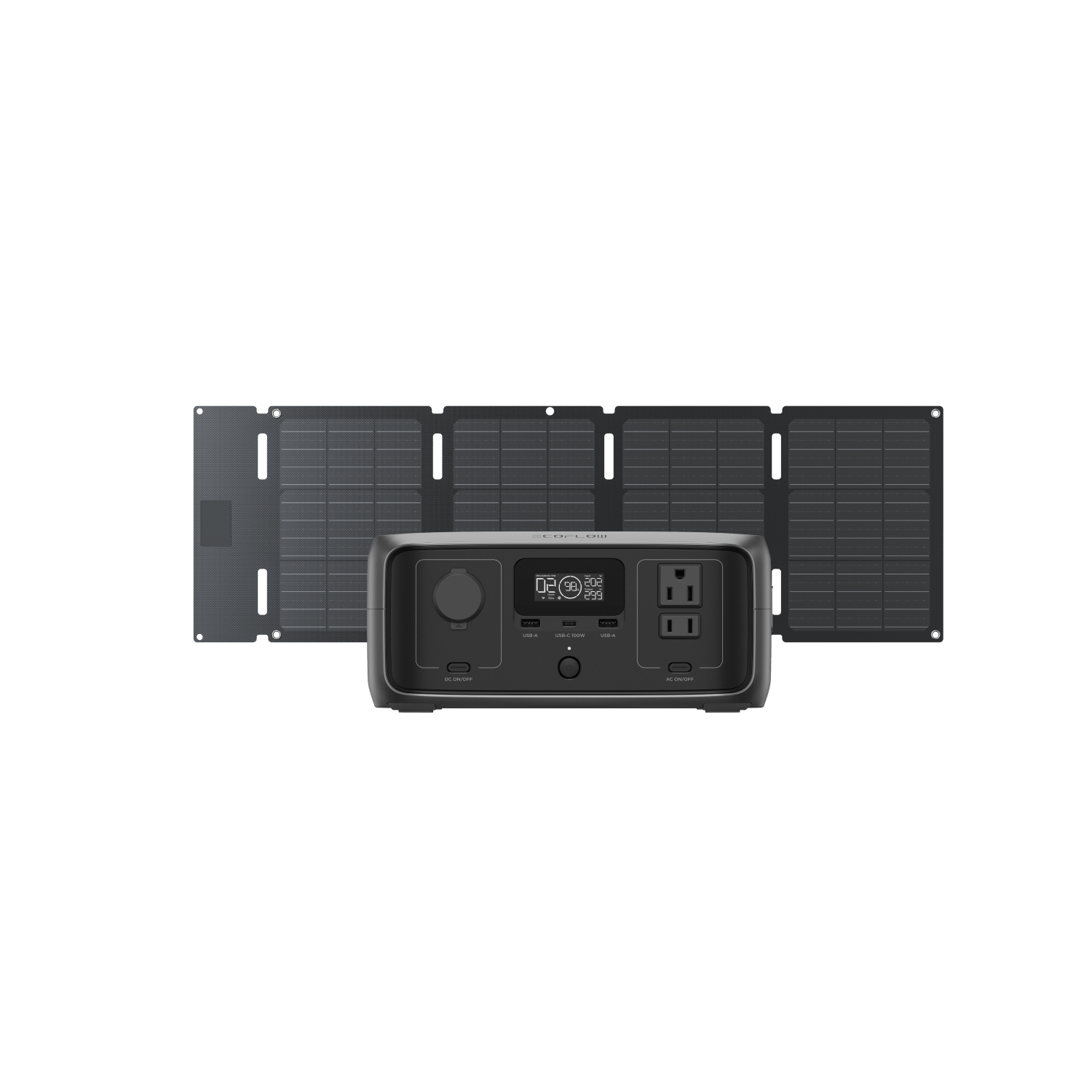Load image into Gallery viewer, EcoFlow RIVER 3 + 45W + RIVER 3 Waterproof Bag (Free) EcoFlow RIVER 3 Solar Generator