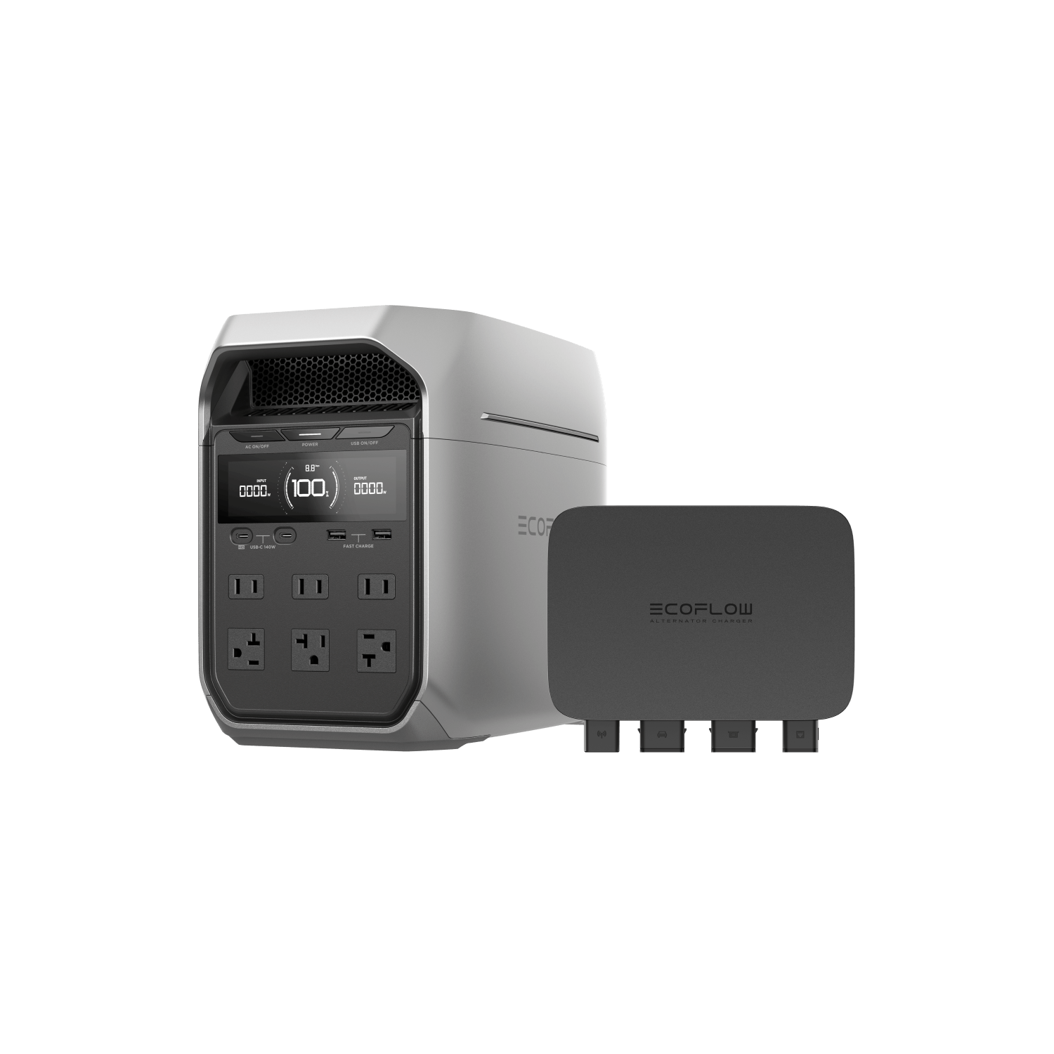 Load image into Gallery viewer, EcoFlow US Standalone DELTA 3 Plus + 800W Alternator Charger EcoFlow DELTA 3 Series Portable Power Station