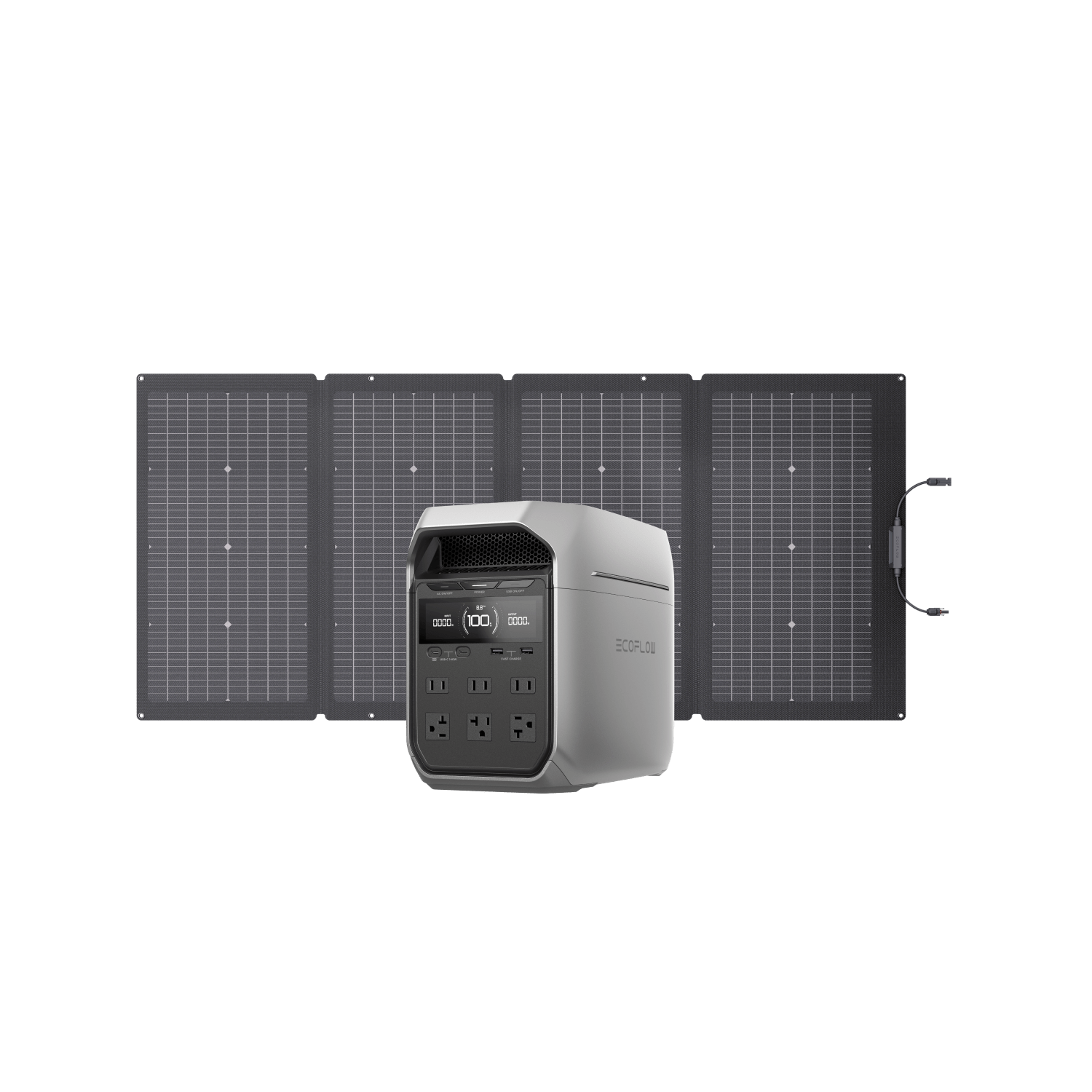 Load image into Gallery viewer, EcoFlow US Bundle EcoFlow DELTA 3 Series Solar Generator (PV220W)
