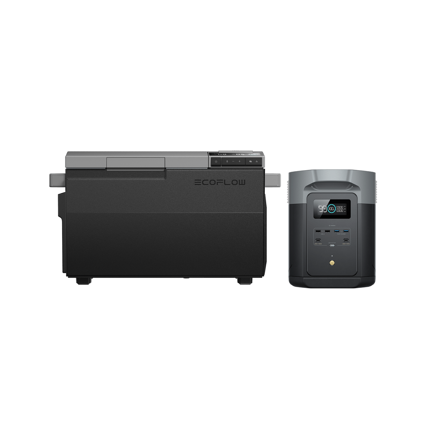 Load image into Gallery viewer, EcoFlow US EcoFlow GLACIER Portable Refrigerator + DELTA 2 Max Portable Power Station