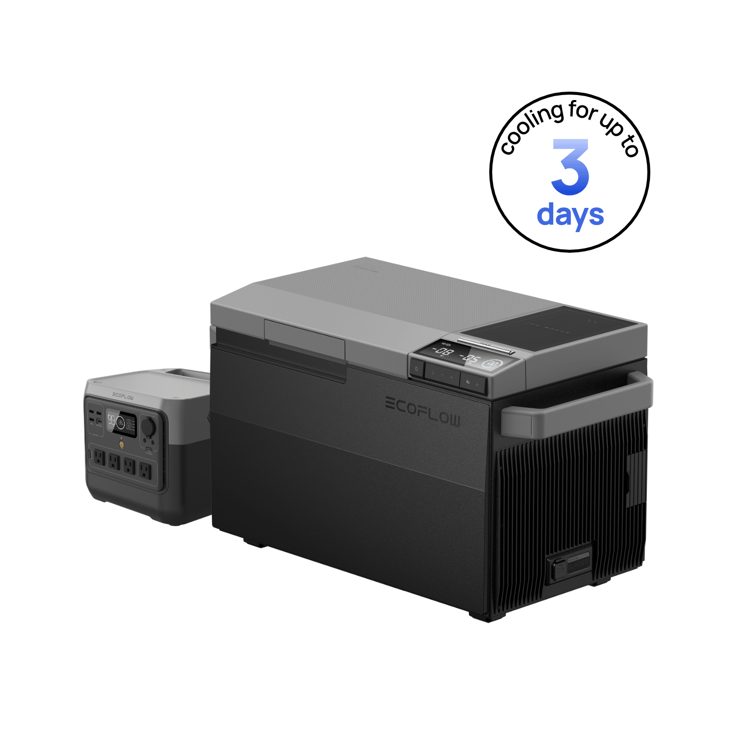Load image into Gallery viewer, EcoFlow US / EcoFlow GLACIER Portable Refrigerator + RIVER 2 Pro Portable Power Station