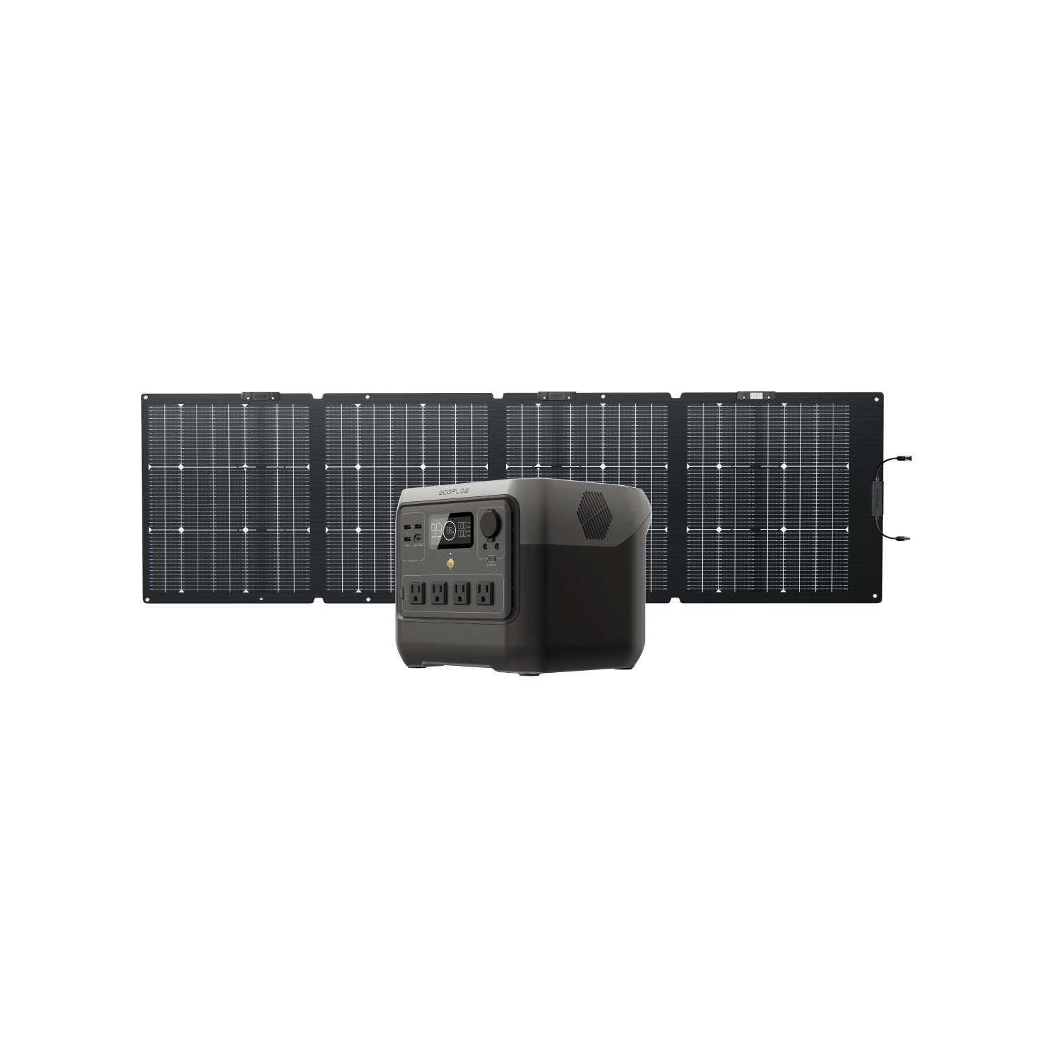 Load image into Gallery viewer, EcoFlow US Bundle EcoFlow RIVER 2 Pro Solar Generator (PV220W)