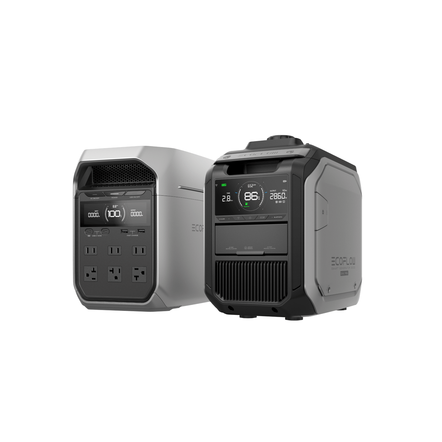 Load image into Gallery viewer, EcoFlow US Accessory Smart Generator 3000 (Dual Fuel) + DELTA 3 Plus EcoFlow Smart Generator 3000 (Dual Fuel)
