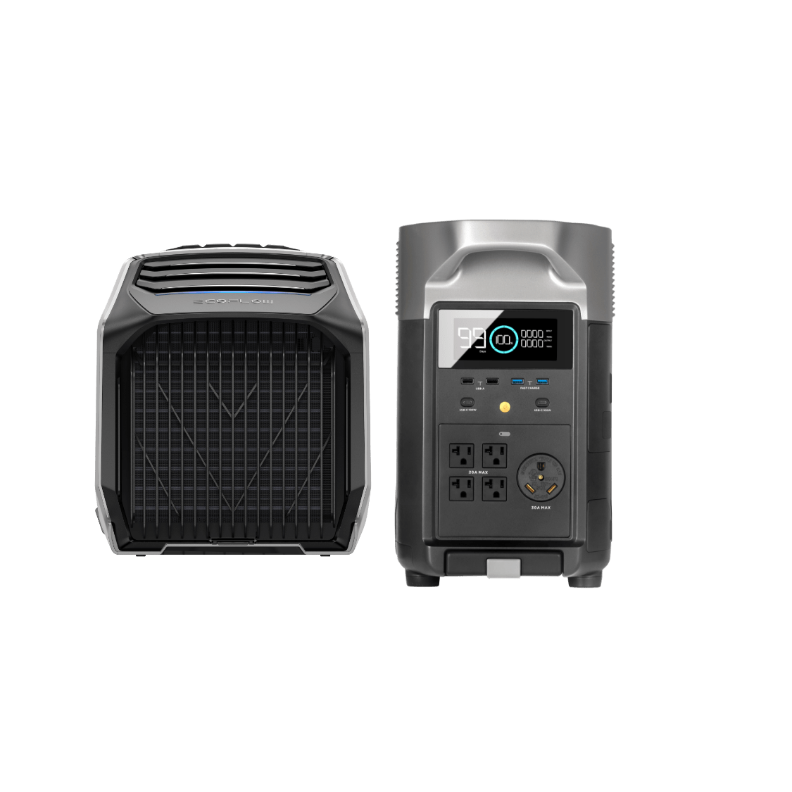 Load image into Gallery viewer, EcoFlow US EcoFlow WAVE 2 Portable Air Conditioner + DELTA Pro Portable Power Station