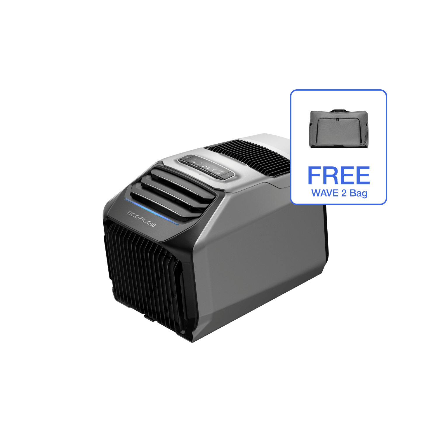 Load image into Gallery viewer, EcoFlow US Early-bird EcoFlow WAVE 2 + Free Bag EcoFlow WAVE 2 Portable Air Conditioner with Heater