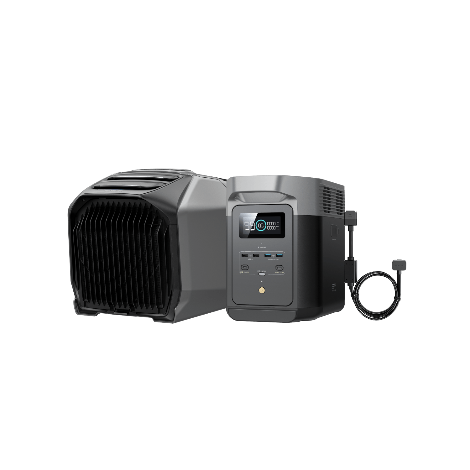 Load image into Gallery viewer, EcoFlow US WAVE 3 WAVE 3 + DELTA 2 EcoFlow WAVE 3 Portable Air Conditioner