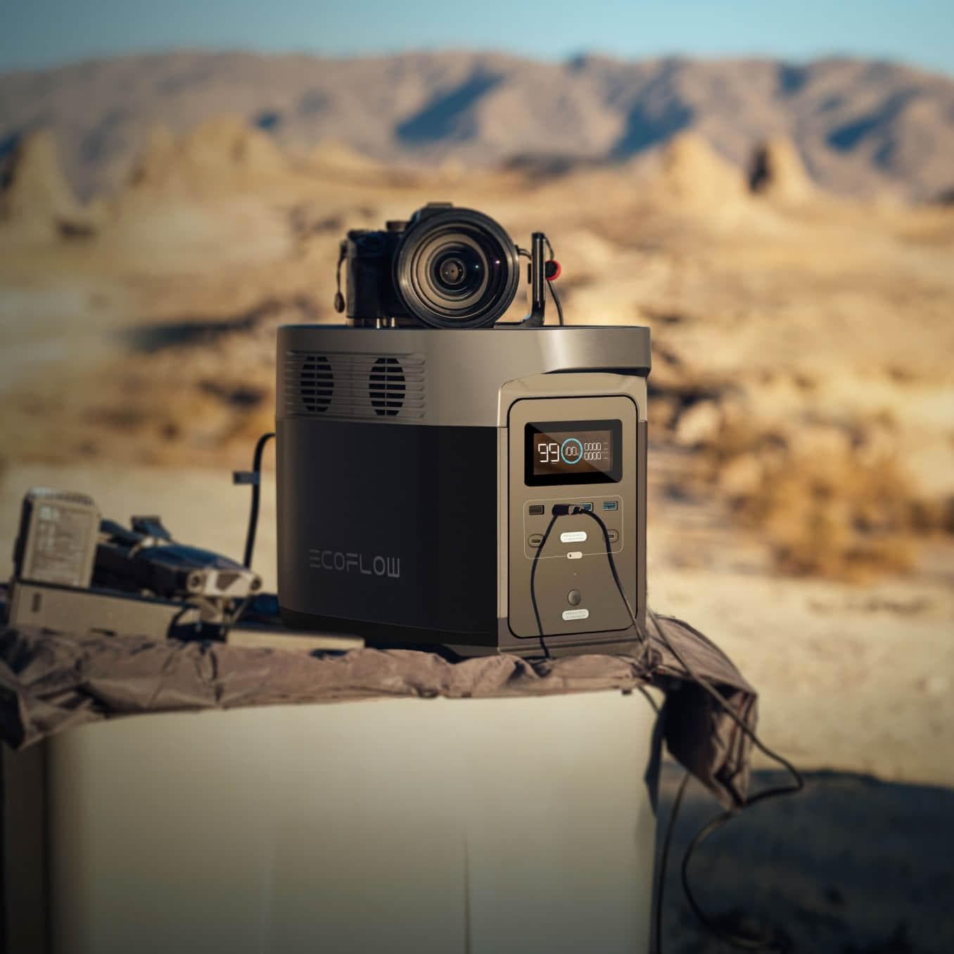 Load image into Gallery viewer, Ecoflow Tech Portable Power EcoFlow DELTA Portable Power Station