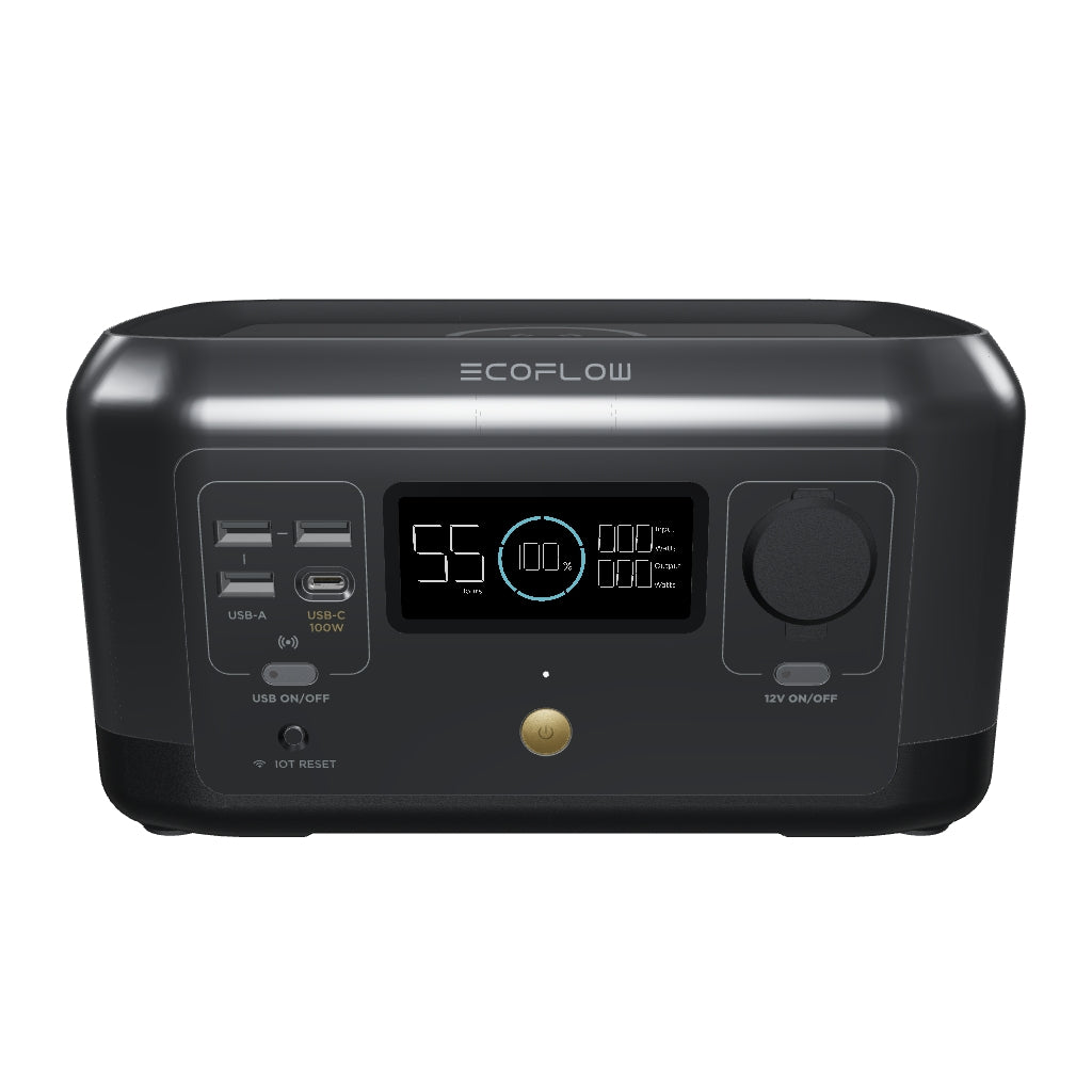 Load 3D model into Gallery viewer, EcoFlow RIVER Mini Portable Power Station
