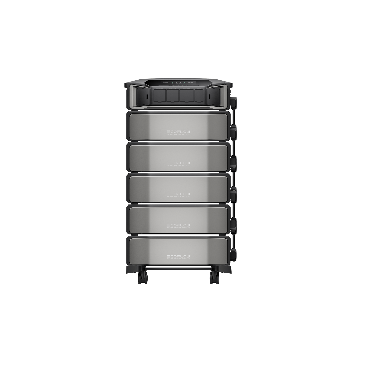 Load image into Gallery viewer, EcoFlow DPU-BUNDLE EcoFlow DELTA Pro Ultra + DELTA Pro Ultra Extra Battery*4 (1 × Inverter + 5 × Batteries) EcoFlow DELTA Pro Ultra + 4 × DELTA Pro Ultra Extra Battery (1 × Inverter + 5 × Batteries)
