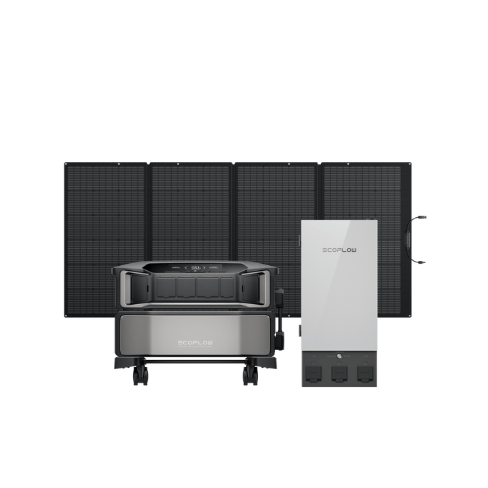 EcoFlow EcoFlow DELTA Pro Ultra + EcoFlow Smart Home Panel 2 + 400W Portable Solar Panel EcoFlow DELTA Pro Ultra Whole-Home Backup Power