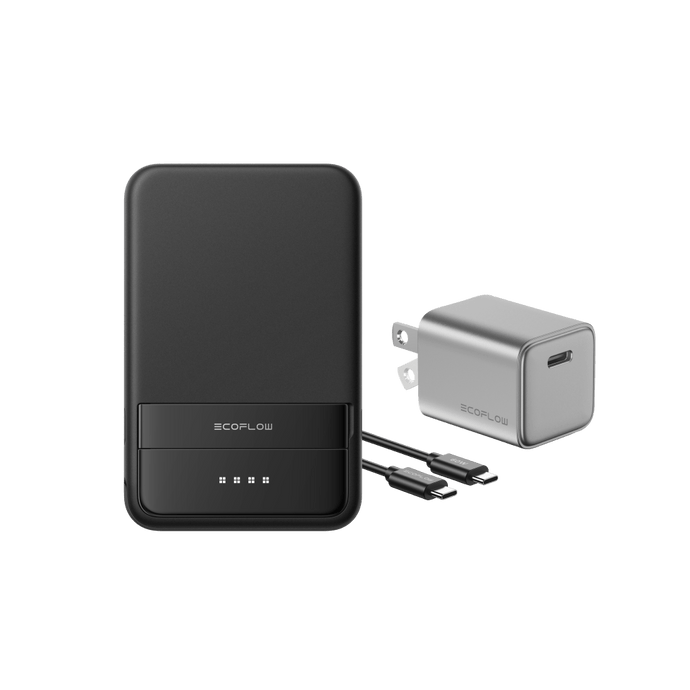 EcoFlow Rapid 5000 mAh / Black / 20W Charger EcoFlow RAPID Magnetic Power Bank (5000mAh)