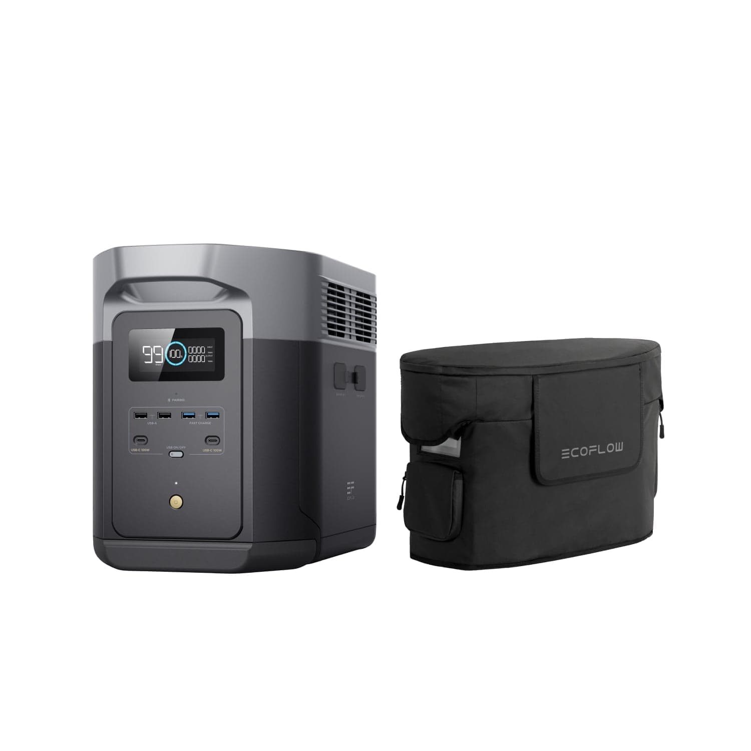 Load image into Gallery viewer, EcoFlow US D2M (Members Only) DELTA 2 Max Portable Power Station + Free Bag EcoFlow DELTA 2 Max Portable Power Station
