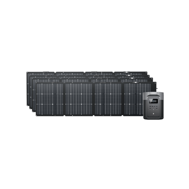 Load image into Gallery viewer, EcoFlow US 4*220W + DELTA 2 Max EcoFlow DELTA 2 Max Solar Generator (PV220W)
