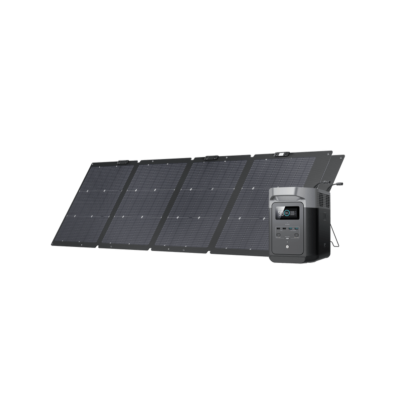 Load image into Gallery viewer, EcoFlow US Bundle EcoFlow DELTA 2 Portable Power Station + 220W Solar Panel
