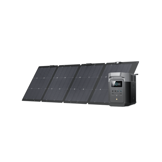 EcoFlow US Bundle (Members-only) DELTA 2 + 220W Portable Solar Panel EcoFlow DELTA 2 Solar Generator (PV220W)