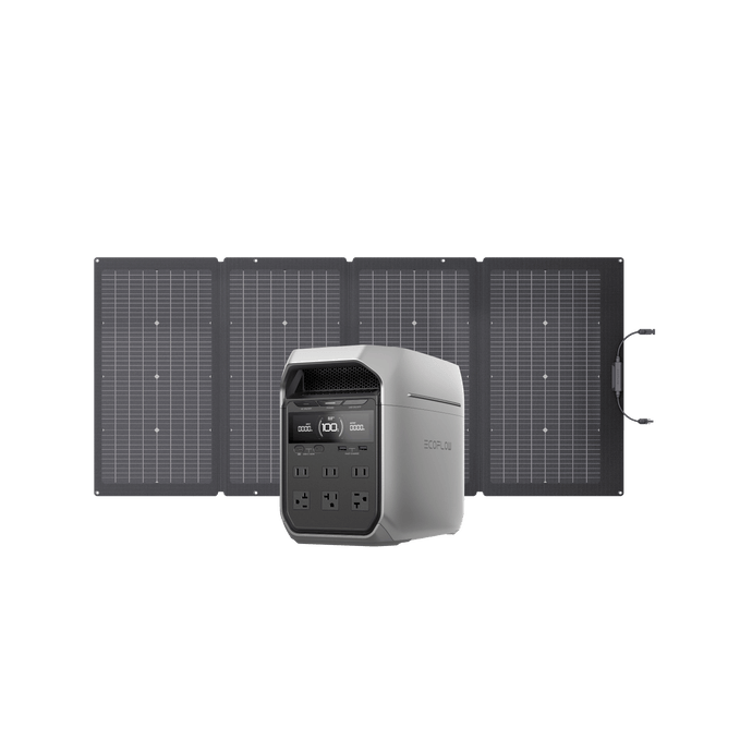 EcoFlow US Bundle EcoFlow DELTA 3 Series Solar Generator (PV220W)