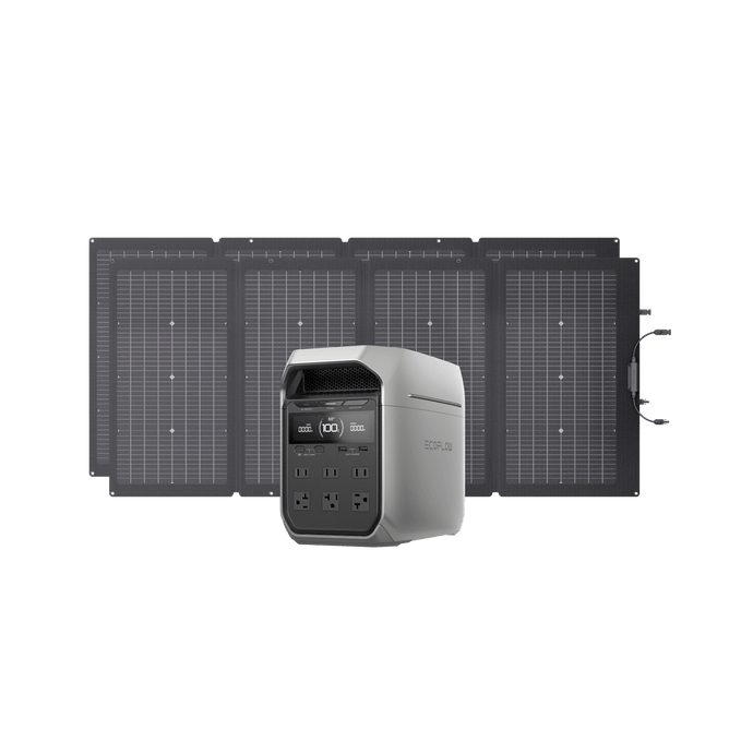 EcoFlow US Bundle EcoFlow DELTA 3 Series Solar Generator (PV220W)