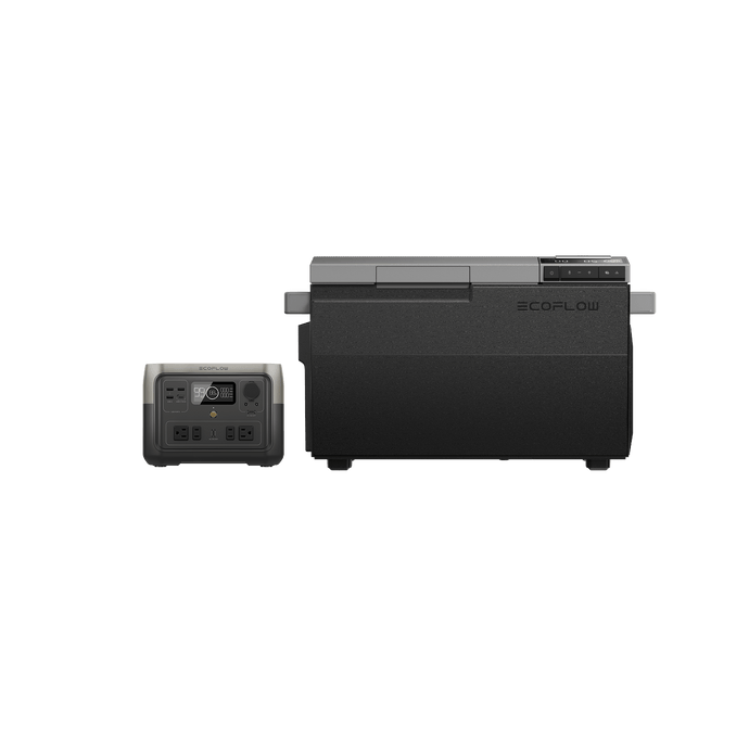 EcoFlow US Early-bird EcoFlow GLACIER Portable Refrigerator + RIVER 2 Max Portable Power Station