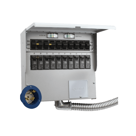 EcoFlow US Transfer Switch A510A - 125/250V with 50A (For DELTA Pro Ultra*2) EcoFlow Home Backup Kit: Transfer Switch