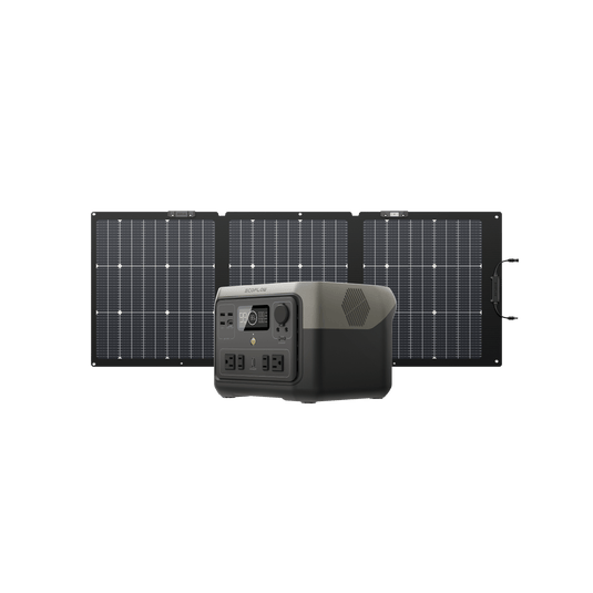 EcoFlow US Bundle EcoFlow RIVER 2 Max Solar Generator (PV160W)