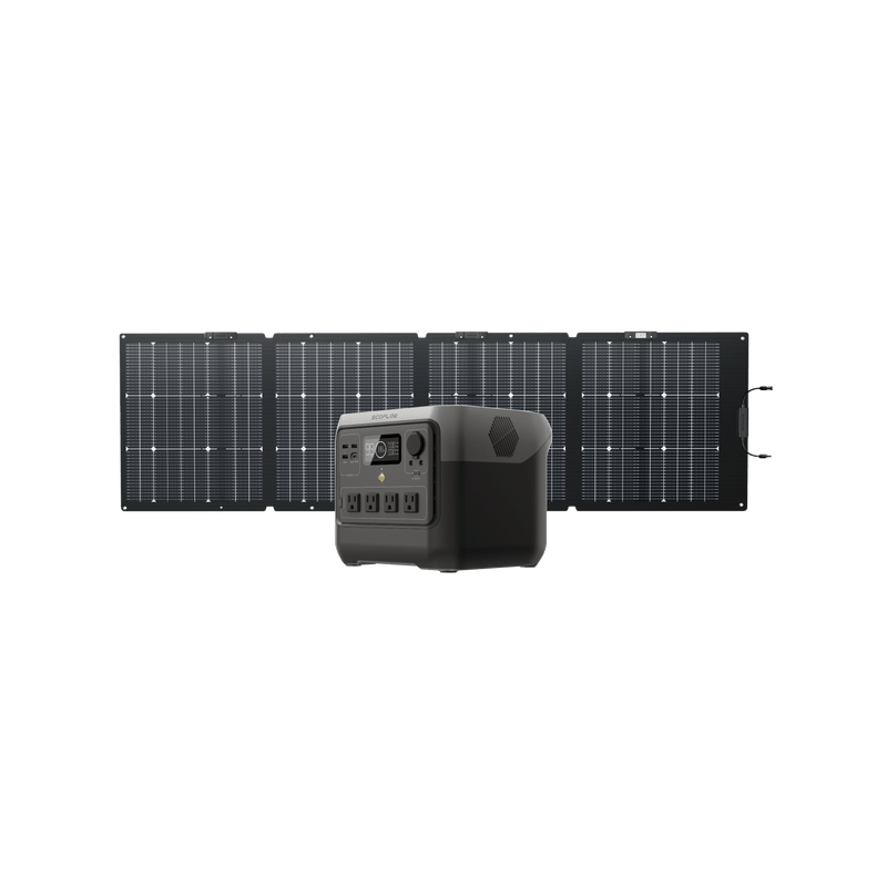 Load image into Gallery viewer, EcoFlow US Bundle EcoFlow RIVER 2 Pro Solar Generator (PV220W)
