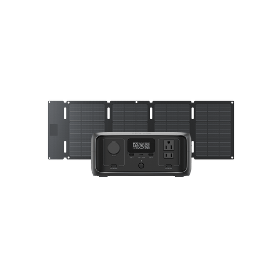 EcoFlow US Standalone RIVER 3 + 45W Solar Panel EcoFlow RIVER 3 Portable Power Station