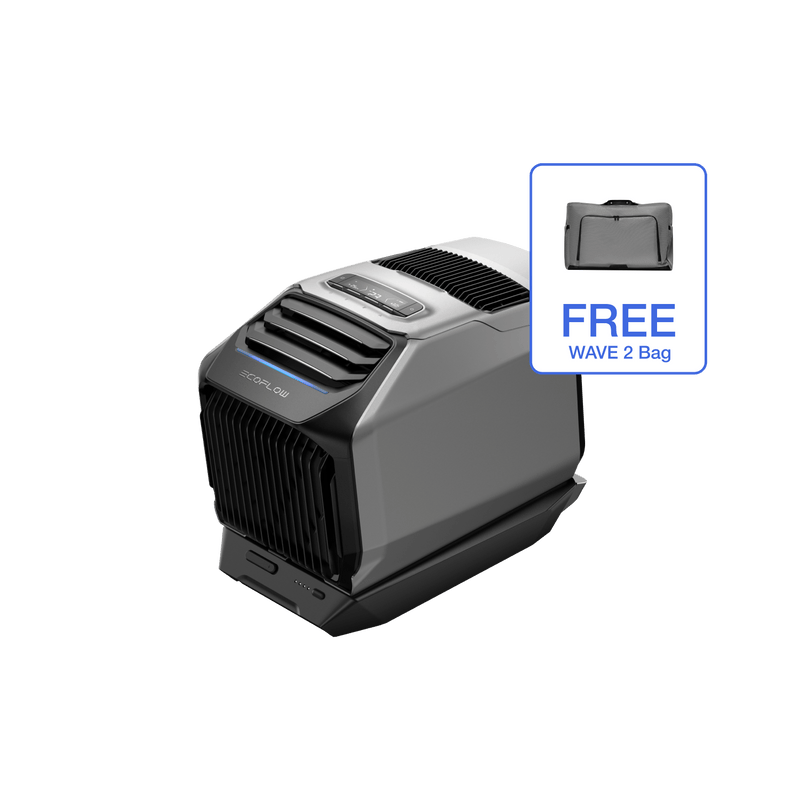 Load image into Gallery viewer, EcoFlow US Early-bird EcoFlow WAVE 2 + Add-on Battery + Free Bag EcoFlow WAVE 2 Portable Air Conditioner with Heater
