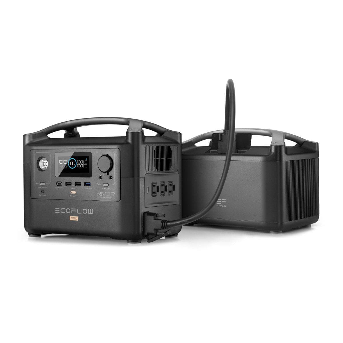 Load image into Gallery viewer, EcoFlow EcoFlow RIVER Pro + RIVER Pro Extra Battery
