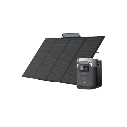 EcoFlow US Bundle 1*400W + DELTA 2 EcoFlow DELTA 2 + 400W Portable Solar Panel